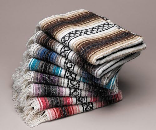 Mexican Yoga Blankets Assorted by Velmex Sanyork