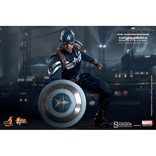 Hot Toys The Winter Soldier Movie Masterpiece Captain America & Steve Rogers Collectible Figure Set #TOP5