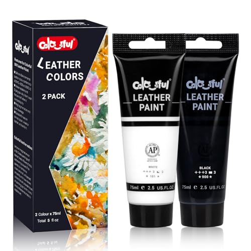 Colorful Acrylic Leather Paint Kit Set for Shoe Painting -2