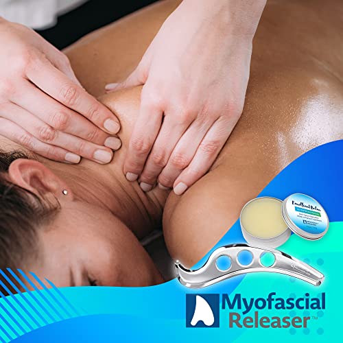 Myofascial Releaser Ellipse Pro Stainless Steel Scraping Massage Tool And Emollient For Iastm Iafm Myofascial Release, Massage And Physical Therapy Techniques – Stainless Steel Gua Sha Muscle Scraping #TOP3