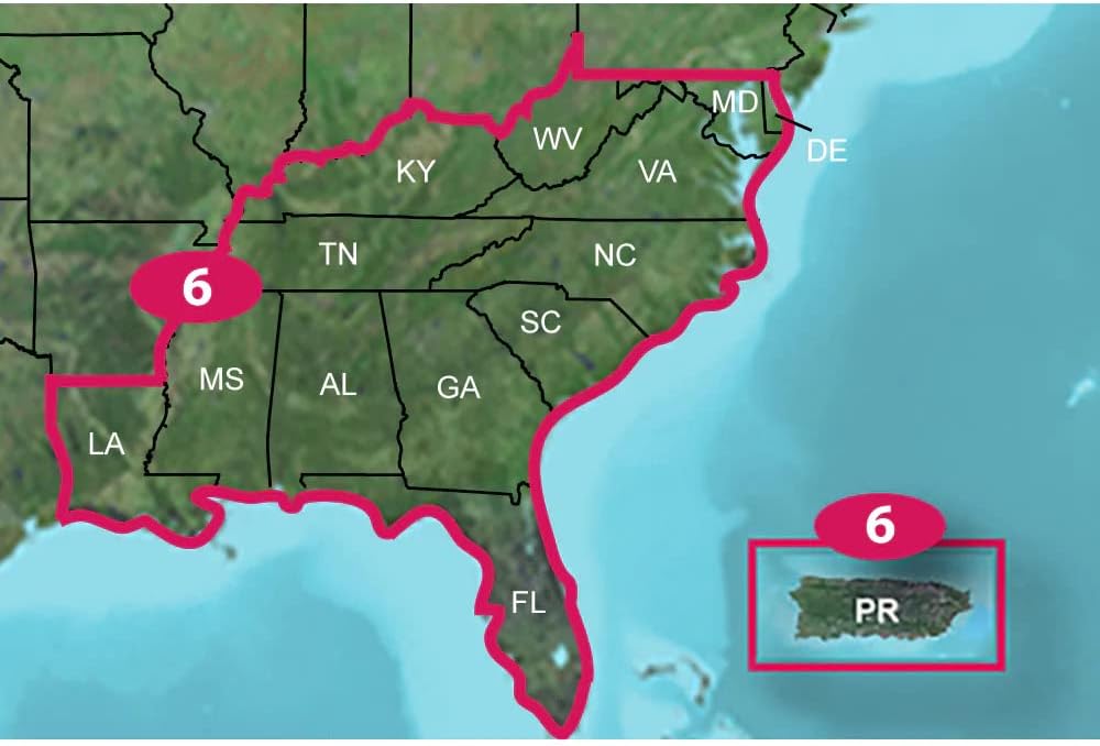 Topo US 24k Southeast, Garmin MicroSD/SD