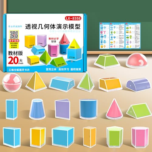 Solides géométriques contre l'abstraction mathématique à l'école et maison