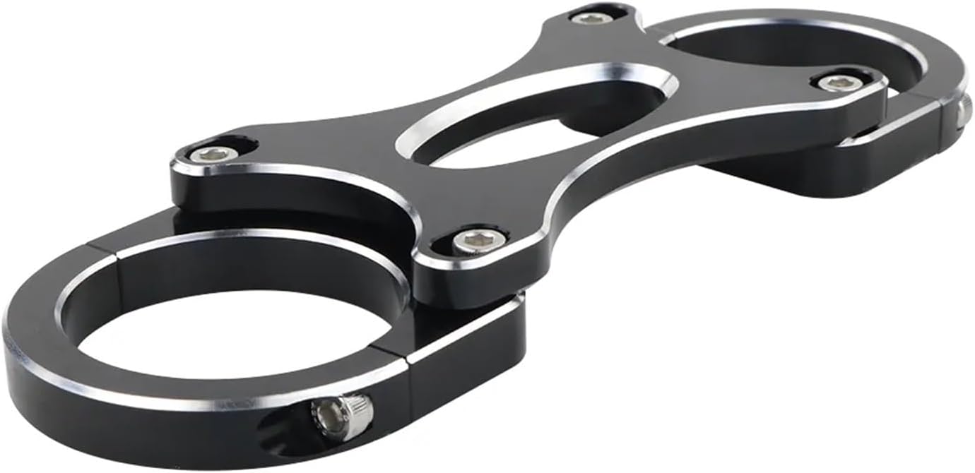 FXD and FXR Front Fork Brace Bracket Compatible with Harley 39mm Narrow Glide Sportster XL 1988 and Up Super Glide Dyna(Black)