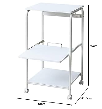 Amazon｜山善(YAMAZEN) レンジラック 幅48×奥行41.5×高さ89cm