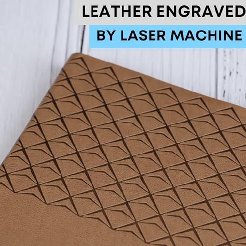 Image of Leather Hard Bound Notebook A5 Journal Diary For Office Use With Mobile & Card Holder Or Pen Loop Dairy For Personal |Ruled Pages With Strap Bookmark Journal Notebook (B129), 200 Pages