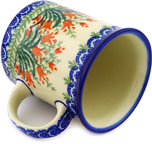 Taza de cerámica Stoneware roja Crimson miniatura 4