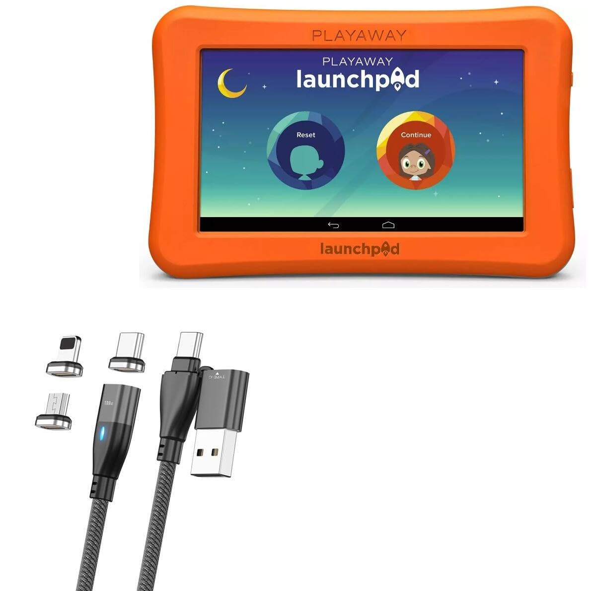 BoxWave Cable Compatible with Playaway Launchpad PD AllCharge Cable