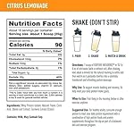 Isopure Clear Whey Isolate Protein Powder Infusions, Lactose Free, Gluten Free, Naturally Flavored, Citrus Lemonade, 20g Protein Per Serving, 14.1 Oz, 16 Servings - Image 3