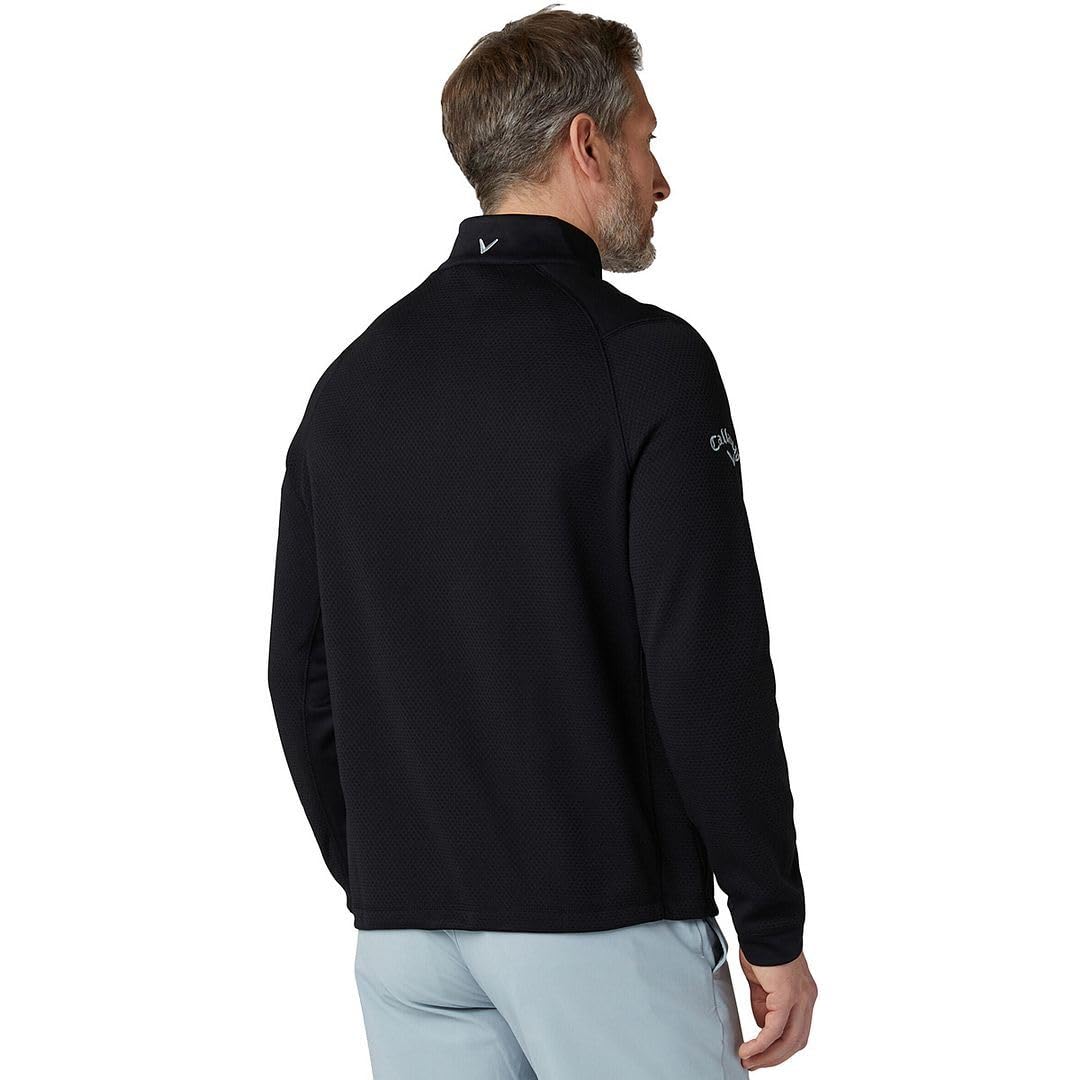 Callaway Golf Suéter Textura Hexagonal Hombre - Caviar - L