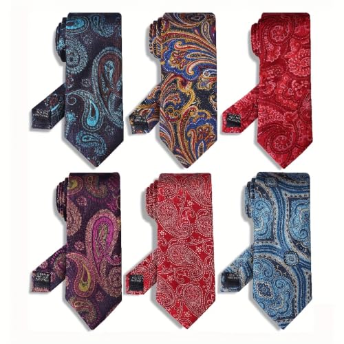 Image of WeiShang Neckties for Men, Classic Formal Tie