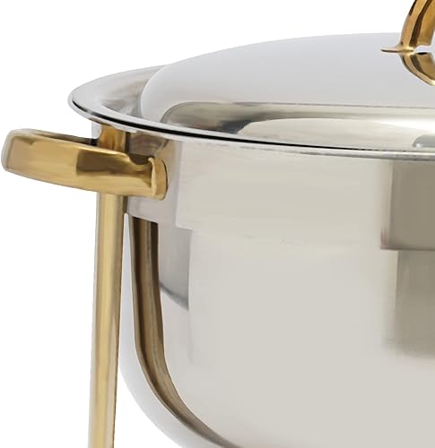 Miniatura 7 de Calentador de sopa de 14 cuartos de galón, calentador de sopa, suministros de catering, calentador de alimentos, juego de bufé de acero inoxidable