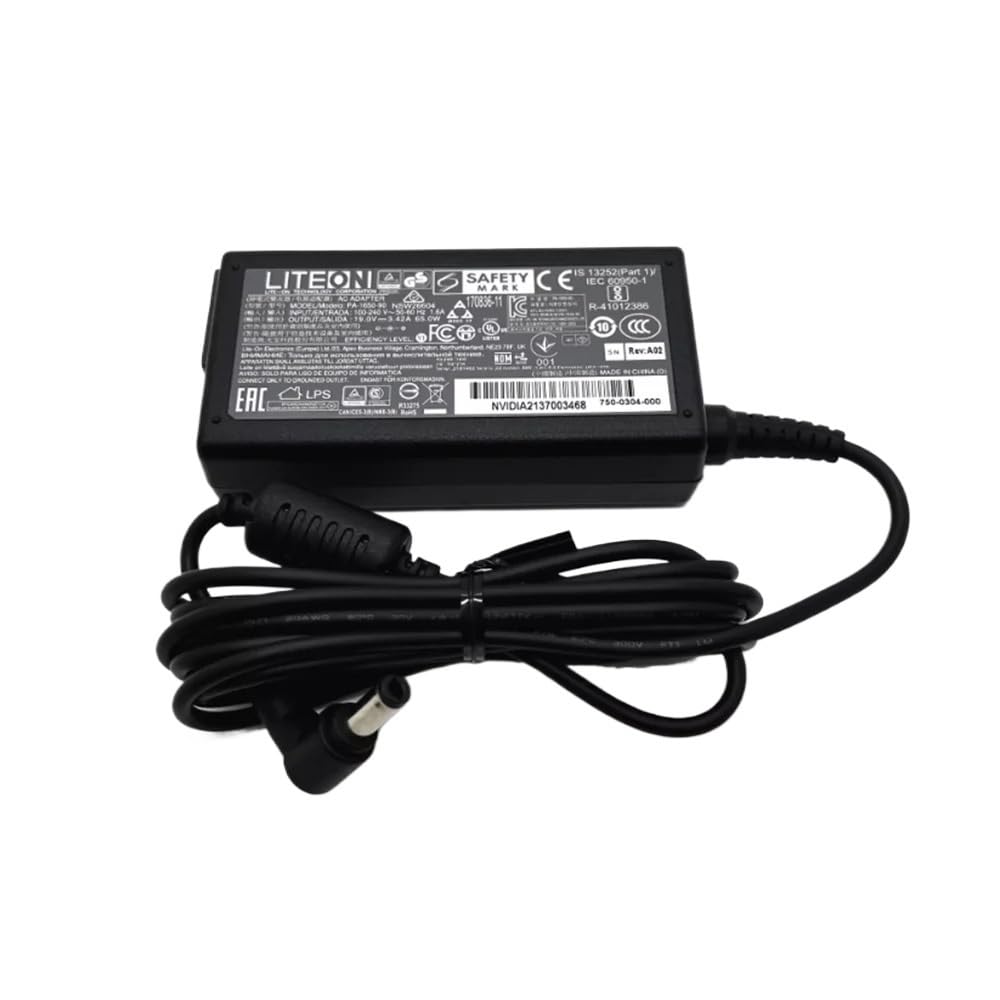 Cargador universal 19V 65W con clavija 5.5x2.5mm para portátiles Asus Acer y Toshiba