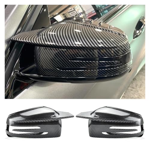 Coques Rétroviseurs Remplacement Carbone pour Rénover Benz CLA C117 Abîmé - 3