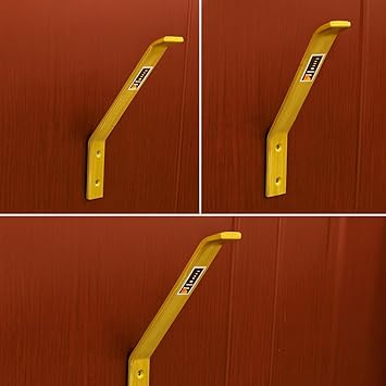 Winny ® Helmet Holder Gold Pack of 3 | Helmet Hanger Hook - Wall mountable | Multi Purpose Organizer Hook Extra Safe for Helmet Inner Soft Material Premium Unique 2026 Model