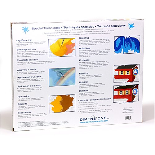 Dimensions Paris Flower Shop Paint By Numbers For Adults, 20'' W X 14'' L, Multi #TOP2