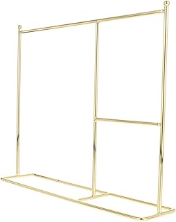 Gadpiparty Cabide De Metal Para Roupas De Boneca Mini Suporte Para Roupas De Boneca Mini Organizador De Roupas Rack Para Vestido De Boneca Expositor De Roupas Expositor De Roupas De Boneca