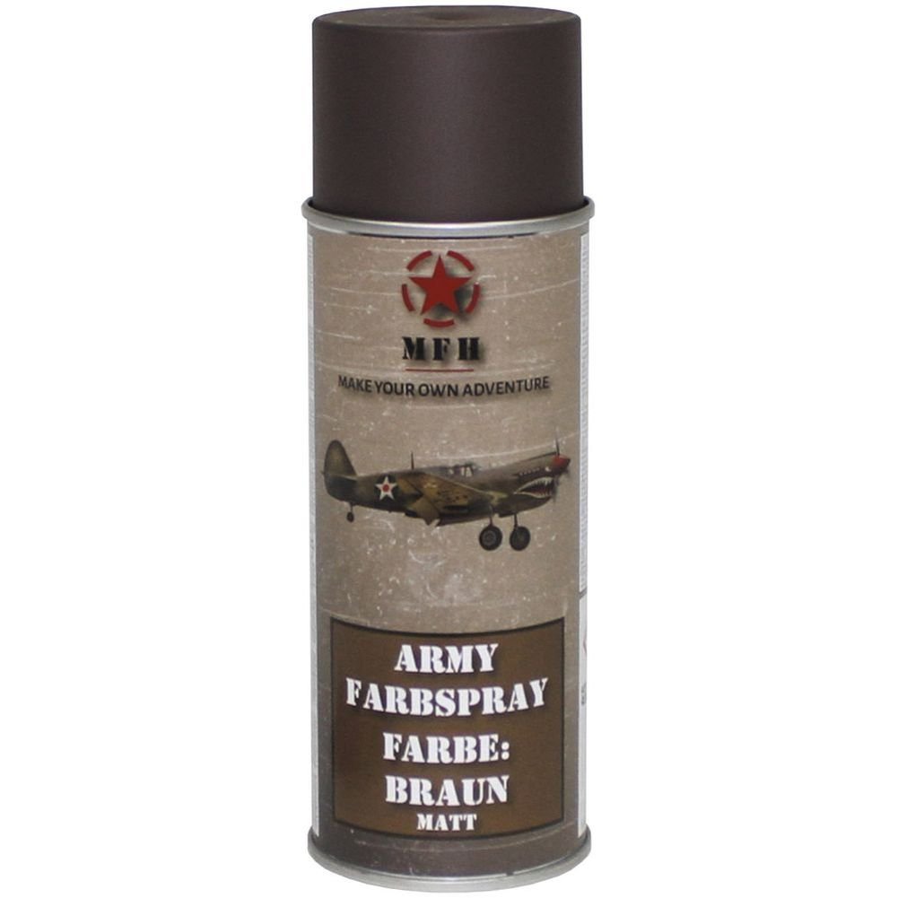 BW Army Sprühfarbe Khaki Tropen Matt – 400ml Dose Für Modellbau & DIY