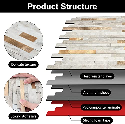 Kasaro Peel And Stick Backsplash Tiles For Kitchen thumb #5