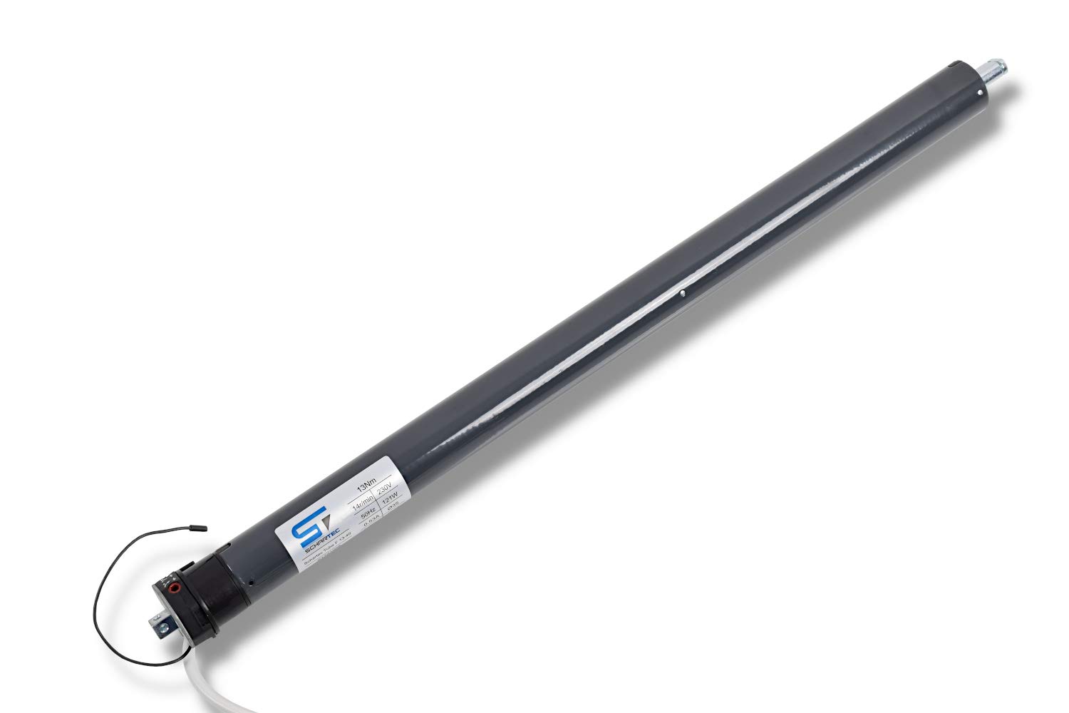 SCHARTEC Motor de persiana radiocontrolada por radio, motor tubular, control de persiana de 40 y 60 mm, eje eléctrico, juego completo de accionamiento de persiana (tubo F 13-40)