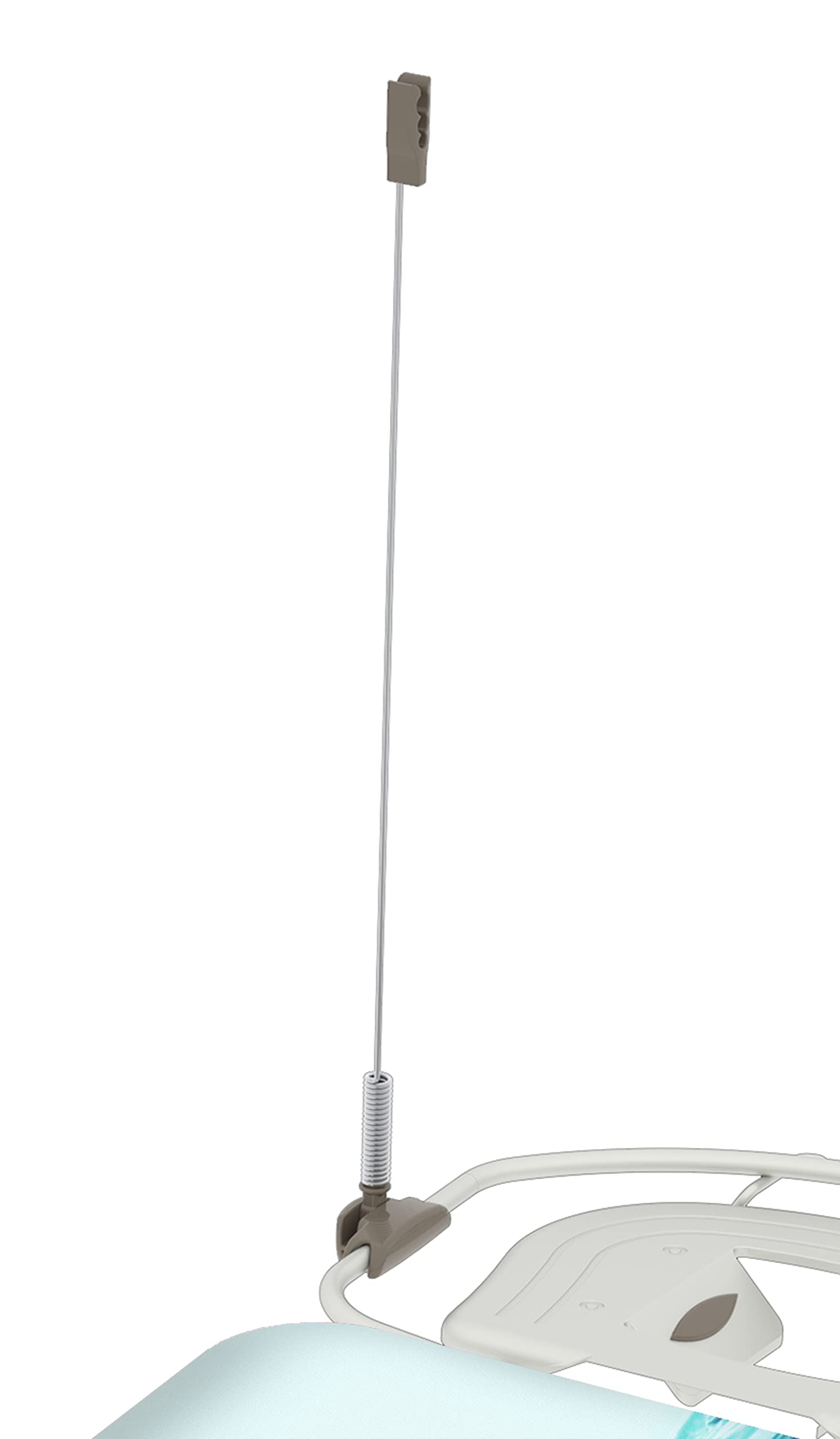 Colombo | Asse da Stiro Giove 130x44cm con Porta Caldaia e Guida Filo Ferro | Tavola da Stiro con Prolunga Elettrica e Griglia Porta Biancheria | Altezza Regolabile max 95cm | Made in Italy