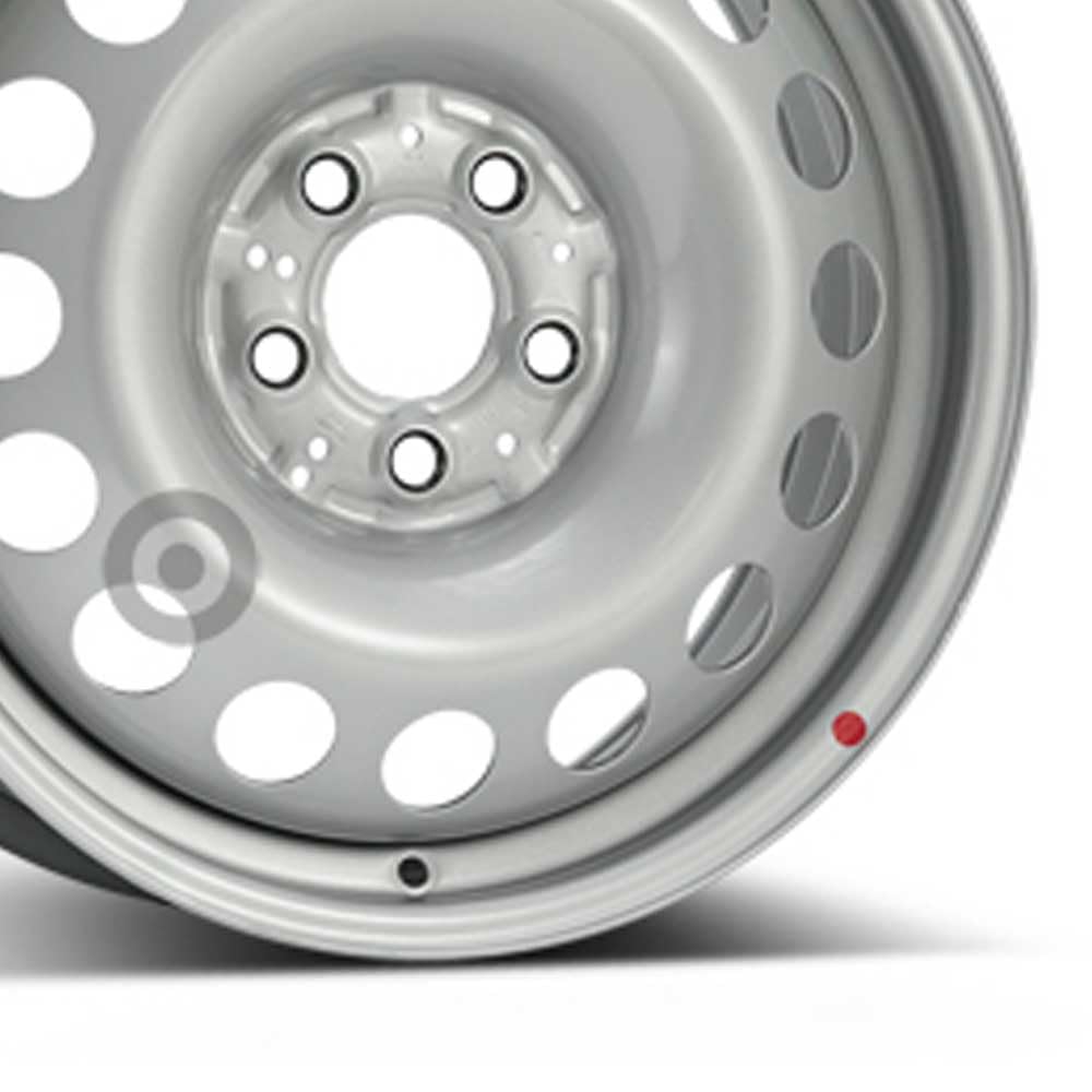 4x Alcar Stahlfelgen 4-9002 6.5Jx17 ET50 5x112 kompatibel mit Mercedes Benz Vito V