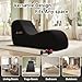 Yoga Chairs for Adults, Chaise Lounge Chair, Chaise Lounge with Waist Pad, Foot Pad, Side Pockets, High Density Foam Non-Slip Bottom, Yoga Chair for Relaxation Stretching Exercise