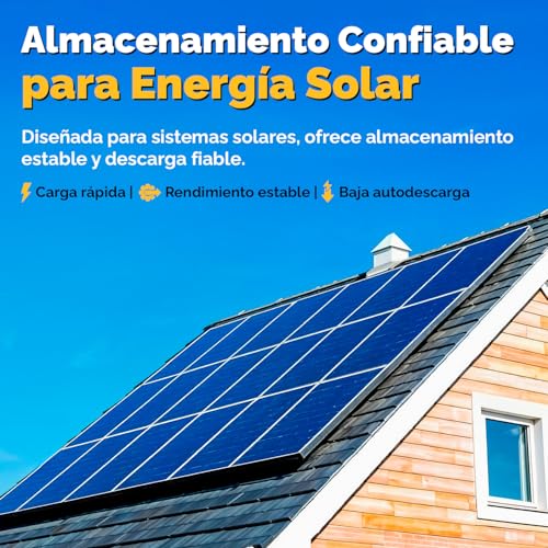 Miniatura 4 de Batería Solar 12v 140ah Batería Gel Electronicx Solar Edition 12v Batería Solar 12v Baterías Solares Suministro Batería Gel 12v Batería Caravana Batería Gel Autocaravana 12v 140ah Batería Solar 12v