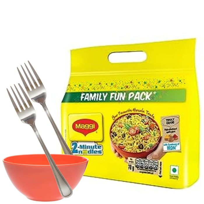 See full amazon price history chart for MAGII 2-minute Instant Noodles, 560g Pouch, Masala Noodles with Goodness of Iron, Made with Choicest Quality Spices, Favourite Masala Taste With Bowl And 2 Forks MAGII 2-minute Instant Noodles, 560g Pouch, Masala Noodles with Goodness of Iron, Made with Choicest Quality Spices, Favourite Masala Taste With Bowl And 2 Forks (B0CGSD7KTF) Amazon Price History, Amazon Price Tracker