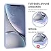 Anuck for iPhone XR Case, Soft Silicone Gel Rubber Bumper Phone Case with Anti-Scratch Microfiber Lining Hard Shell Shockproof Full-Body Protective Case Cover for iPhone XR 6.1