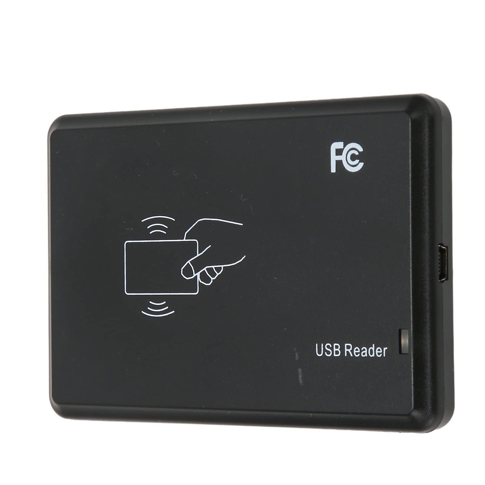 Lettore di Schede UHF Scrittore USB Portatile Multiuso Senza Contatto per la Gestione della Libreria di Magazzino, Distanza 50 Cm