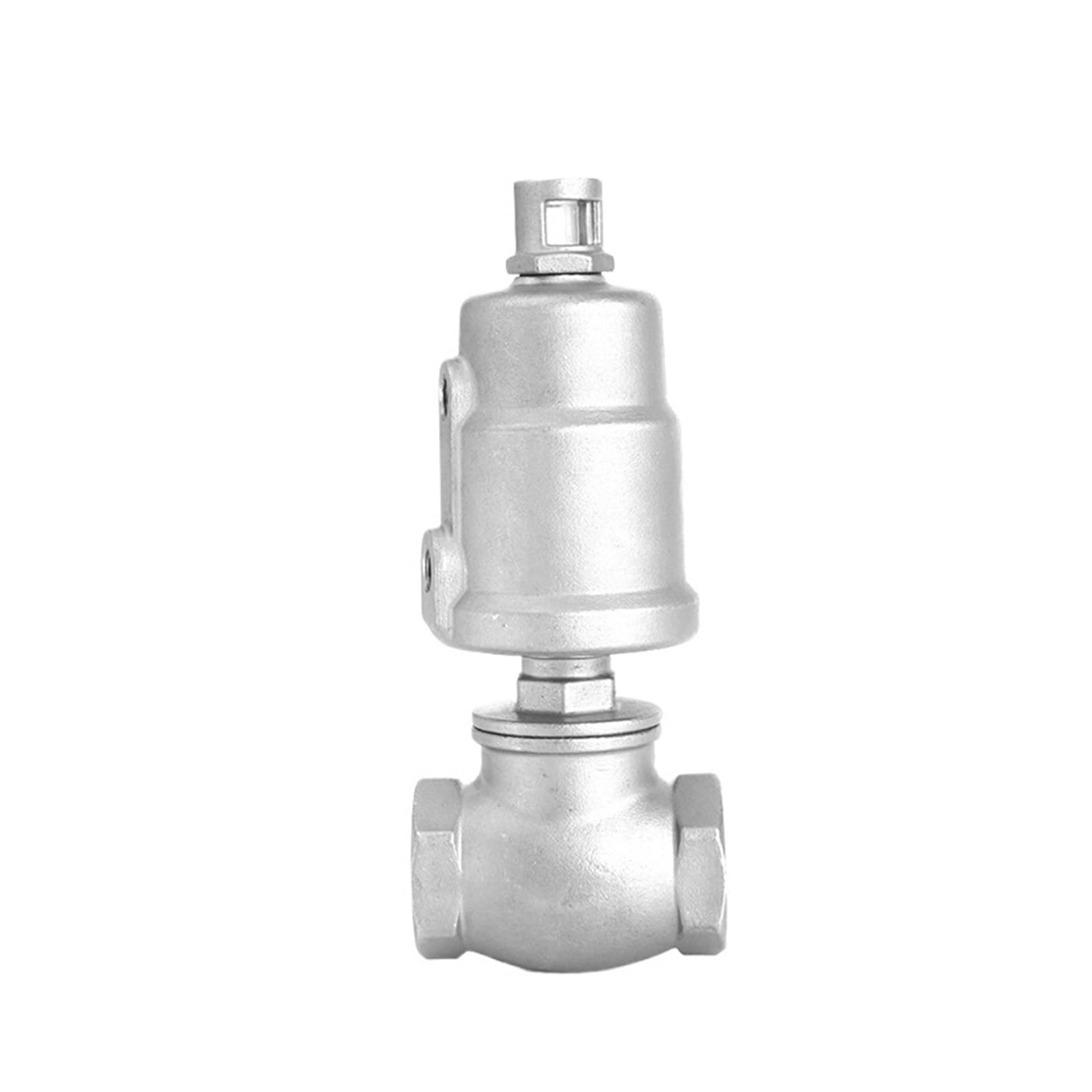 Vanne à soupape filetée pneumatique gaz neutre double effet T
