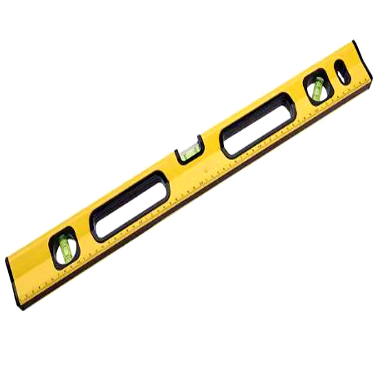 Ntek Yellow Spirit Level | High Accuracy Builders Long Spirit Level | Scaffold Level For Builders | Professional Magnetic Level | Aluminum Scaffolding Builders Spirit Level, Home Diy (Large(100Cm))