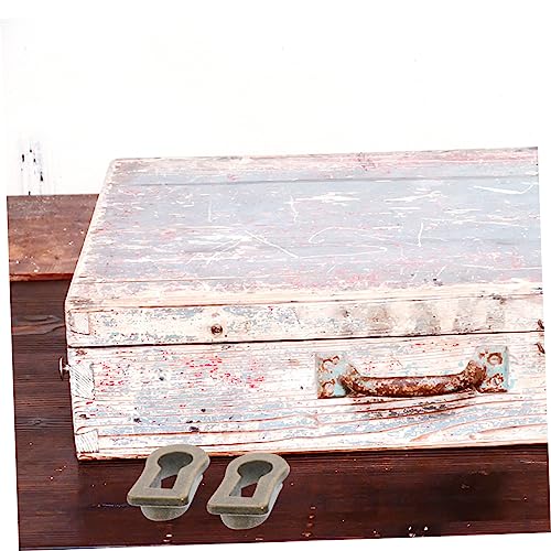 image for Yardenfun 10pcs Decorative Keyhole Covers Antique Keyhole Escutcheon I