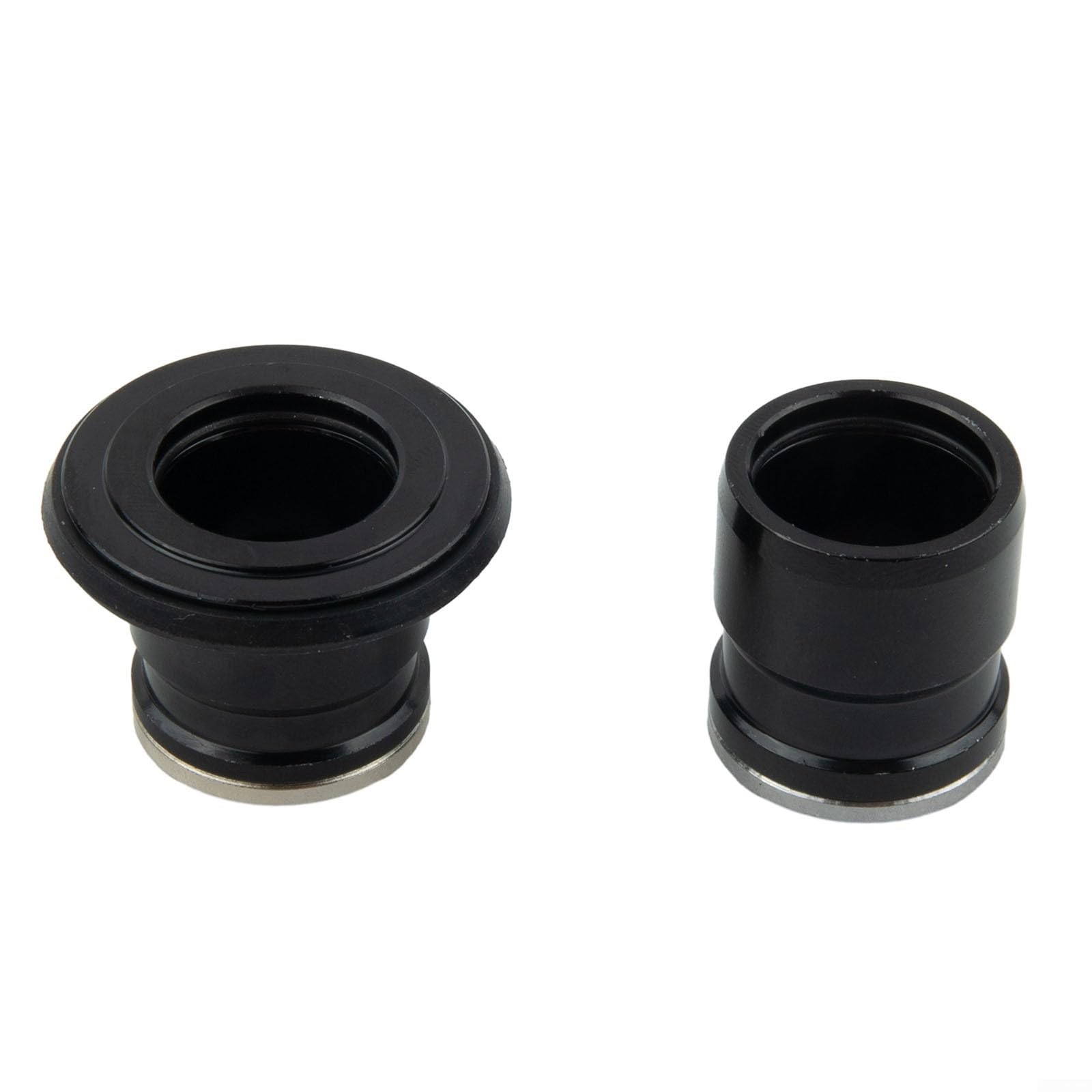 Hosrivae Hub Thru Axle QR Quick Release End Cap Converter, Aluminum Alloy Front M9 to 15mm 100mm & Rear M10 to 12mm 135-142mm 8/11/12 for MTB Road Bike Hubs, Black(12S*142mm)