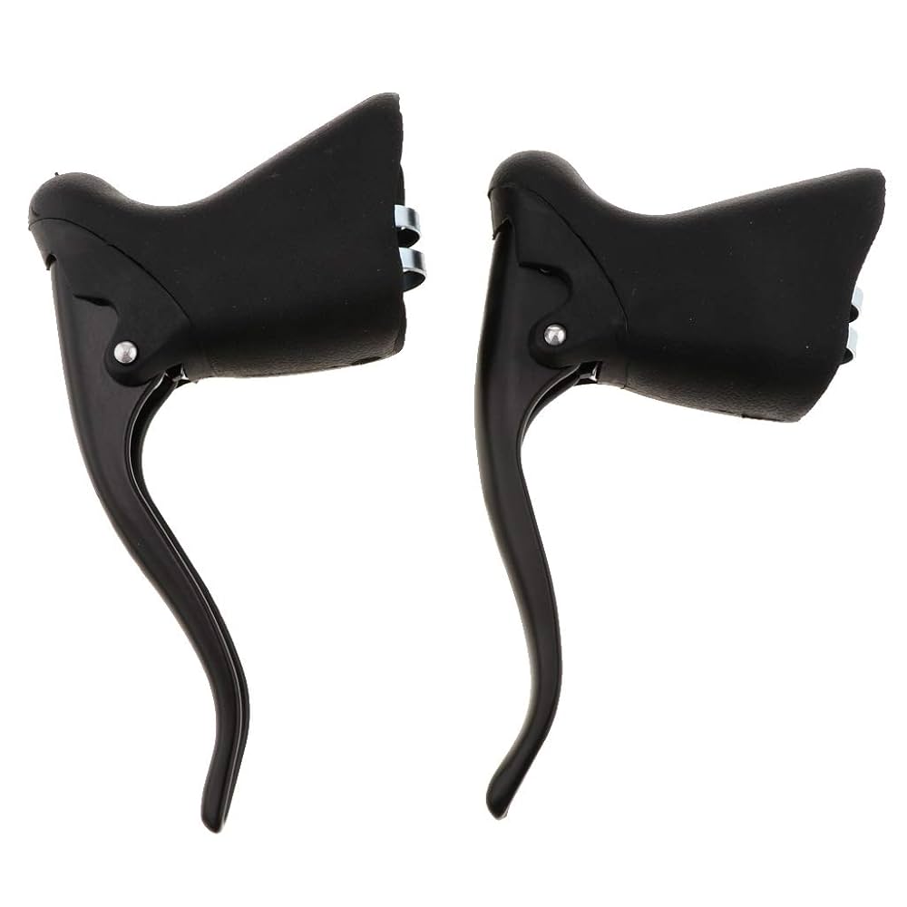 ロードバイクブレーキレバー Amazon | koolsoo エアロアルミ合金ブレーキレバー交換用ロード