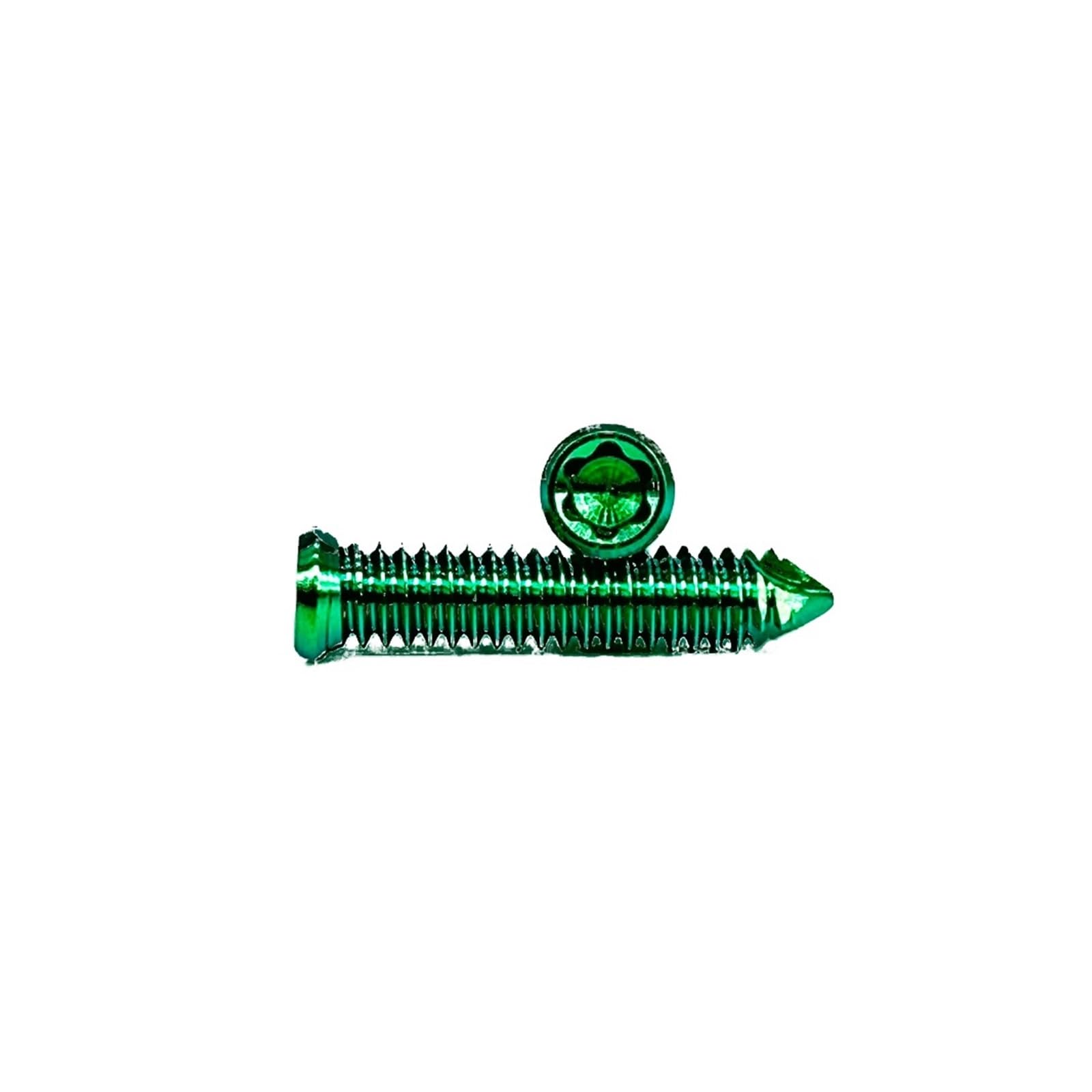Vis de verrouillage ALPS en titane 2,4 mm for implants orthopédiques, équipement chirurgical, accessoires for chiens et produits for animaux de compagnie.(2.4X16mm 10pcs)