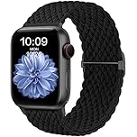 CeMiKa Braided Solo Loop Straps Compatible with Apple Watch Strap 40mm 41mm 42mm 38mm, Stretchy Straps Elastic Sport Band for Apple Watch SE/iWatch Series 11 10 9 8 7 6 5 4 SE Ultra 3 2 1, Women Men