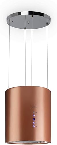 Miniatura 11 de Klarstein Campana extractora Berett Island - campana extractora, 13.8 in Ø 13.8 in, potencia del motor 190 W, máx. 560 m³/h circulación de aire, 3