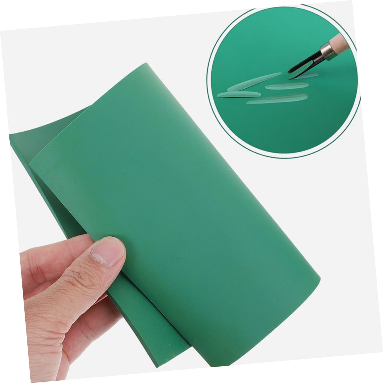Lurrose 4pcs Craft Engraving Linocut Carving Boards Professional Printmaking Boards