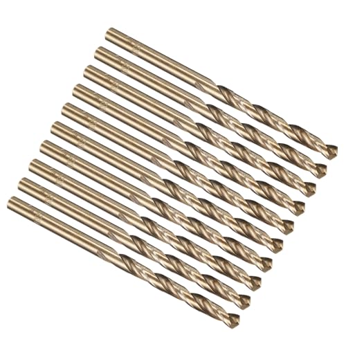 PATIKIL Foret 4mm M35 cobalt acier rapide métal 10 pcs