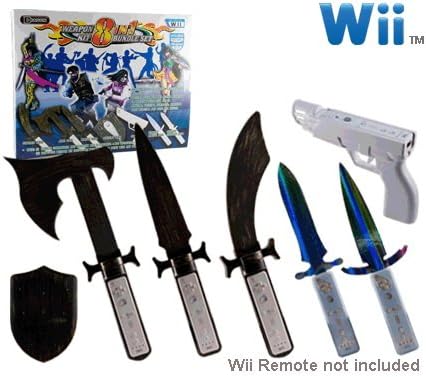 DDR Game Nintendo Wii 8-in-1 Weapons Bundle Kit