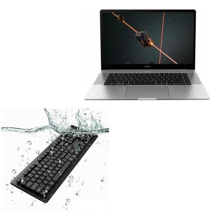 ⭐︎ BoxWave Keyboard Compatible with Infinix Zero Book - AquaProof USB