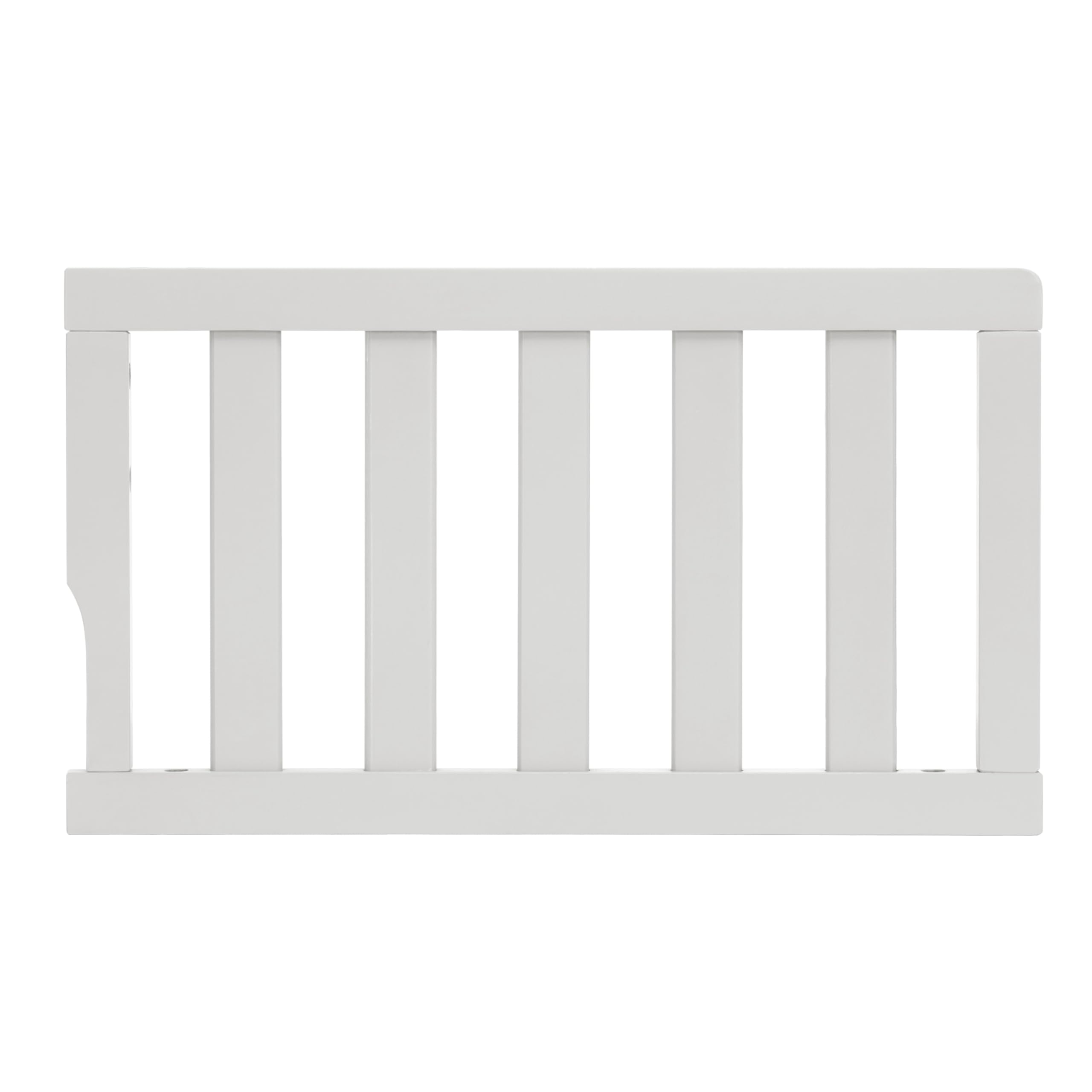 Dream On Me Toddler Guard Rail for Convertible Crib, Solid Wood Bed Rail for Toddler Bed Conversion, Grey