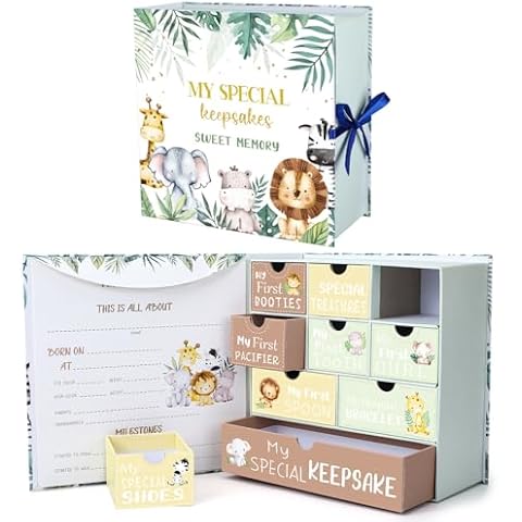 Beeveer Baby Keepsake Box Cover