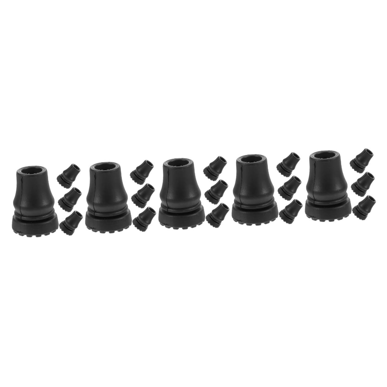 Yardwe Funda para Bastones De Trekking Lindo Dispensador De Cinta Revestimientos Agujereado Varilla De Respaldo De Espacios Alimentador Dispensador Y Cinta Black Caucho
