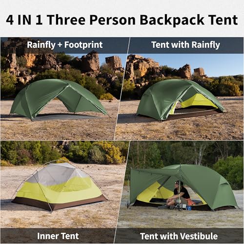 Naturehike Mongar 3P Backpacking Tent