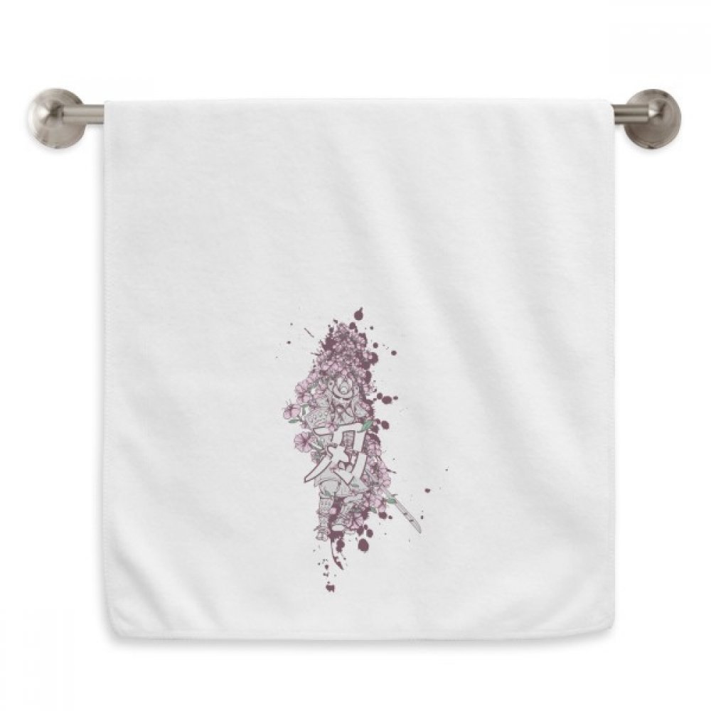 Serviette de toilette japonaise blanche douce pour peaux sensibles