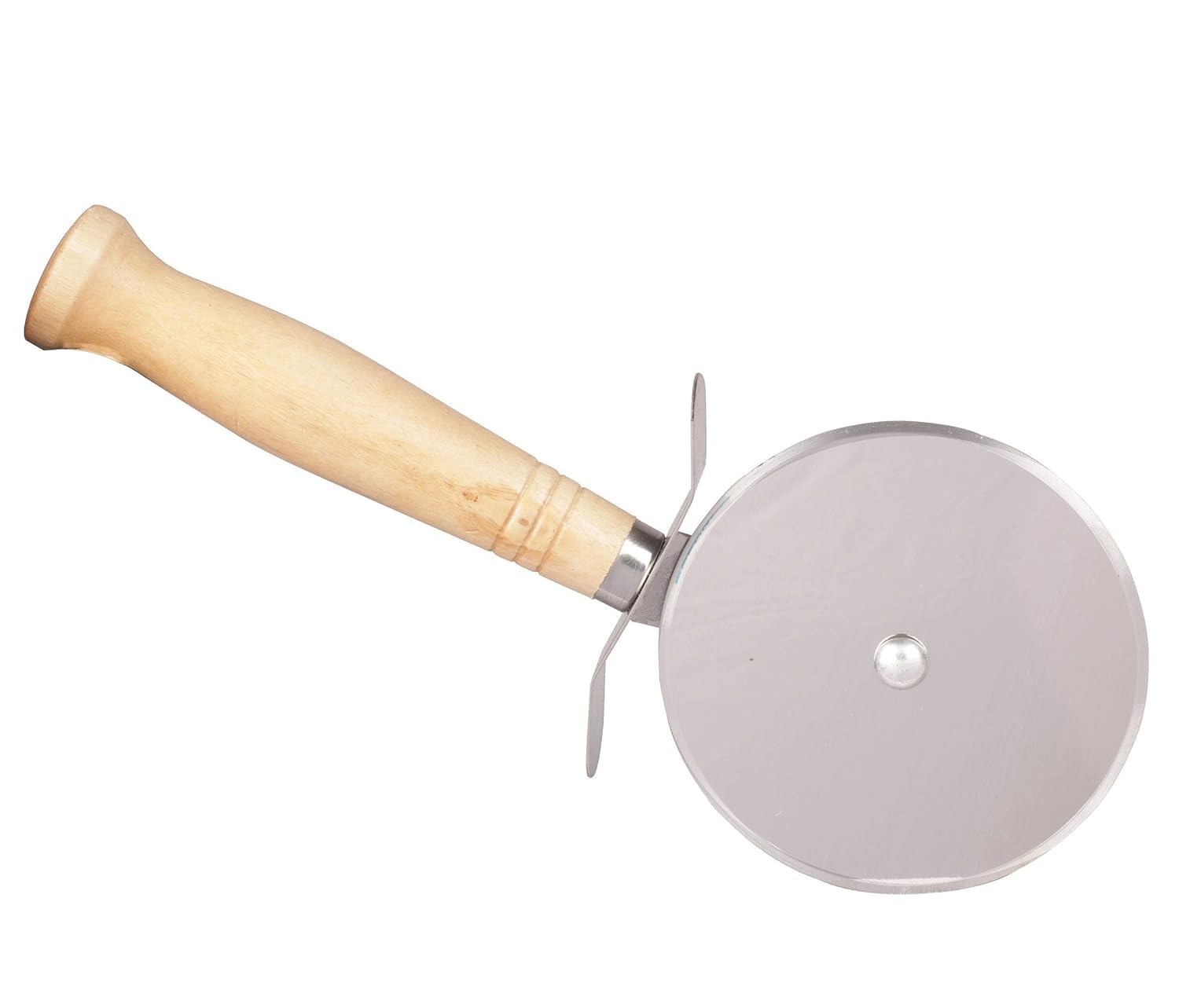 Pizza Cutter with Wooden Handle Pizza Cutter Stainless Steel