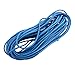 Aexit 23M Long Electrical equipment 4PR 24AWG Fexible CAT5E LAN Ethernet Network Cable Connector Blue