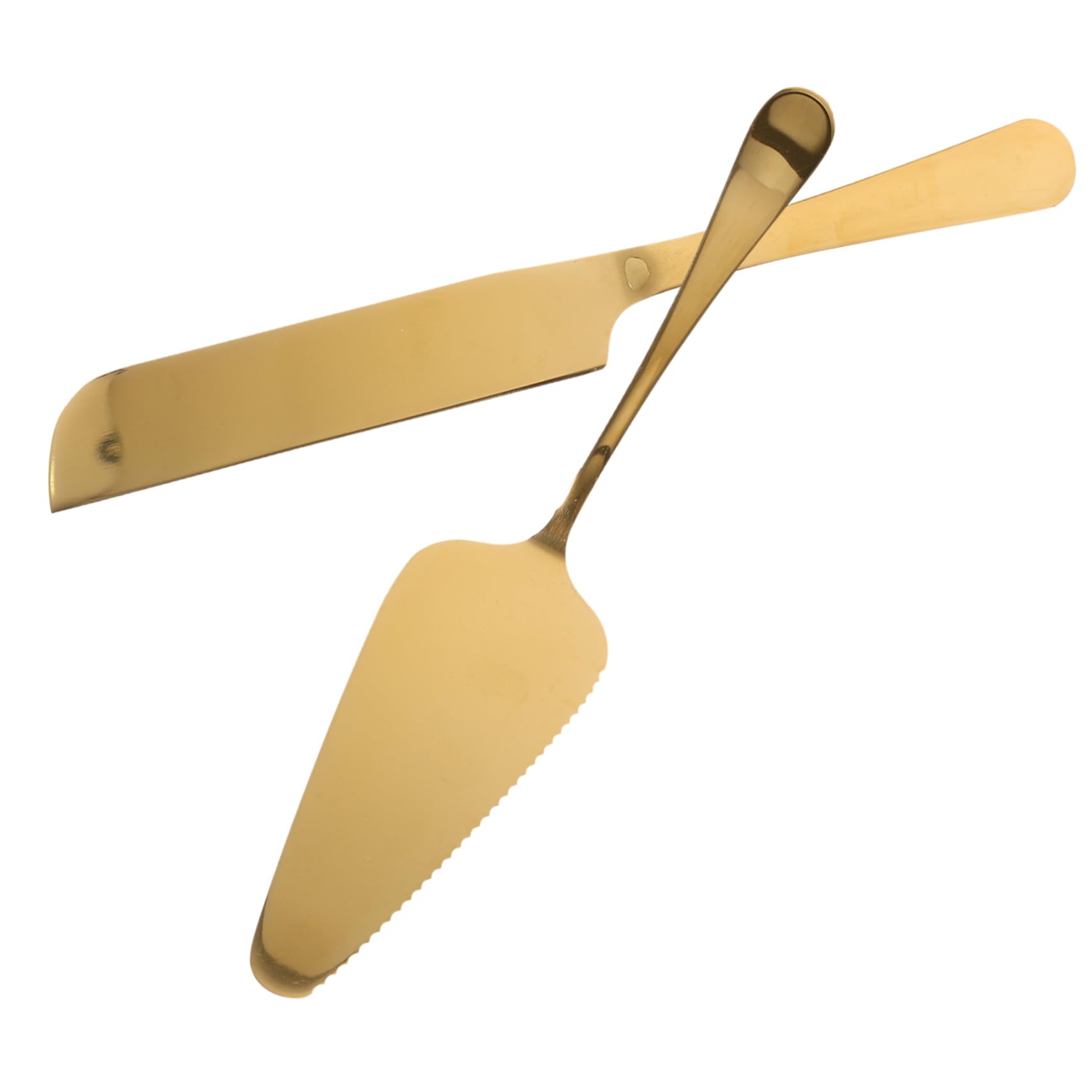 BESTYASH Cuchillos para Hornear Pasteles Cortador De Tartas De Acero Inoxidable Espátula para Tartas para Servir Bodas y